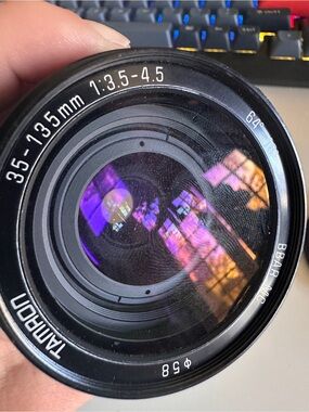 Tamron Adaptall-2 35-135mm f/3.5-4.5 Macro Zoom Lens for Canon FD